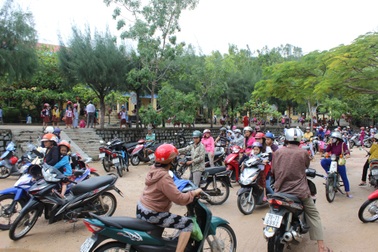 Phú Yên: Chủ động cho học sinh nghỉ học khi bão số 9 đổ bộ