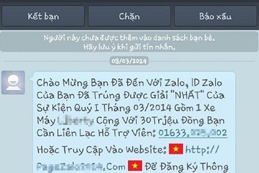 Ổ nhóm nhắn tin trúng thưởng, kiếm tiền qua mạng xã hội sa lưới 