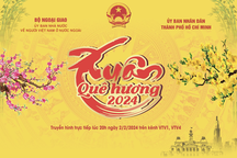 Xuân quê hương 2024 có chủ đề "TPHCM - Viết tiếp thiên anh hùng ca ngời sáng"