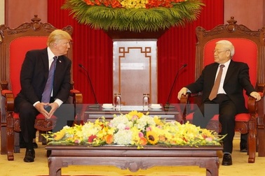 Tổng Bí thư đánh giá tích cực về quan hệ Việt Nam – Hoa Kỳ