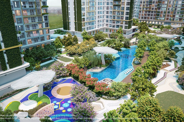 Thu trọn "kỳ quan xanh" nội khu từ căn hộ LUMIÈRE Boulevard