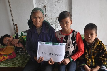Gần 115 triệu đến với hai chị em có bố tâm thần, mẹ bỏ đi