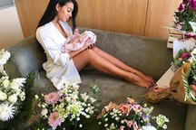 Hơn một tuần sau sinh, bạn gái C.Ronaldo đã đi tập để lại dáng