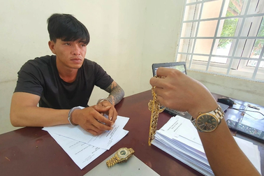 "Siêu trộm" cảm ơn công an vì... bị bắt sớm