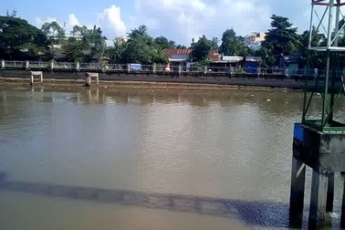 Chìm ghe ở Bạc Liêu.