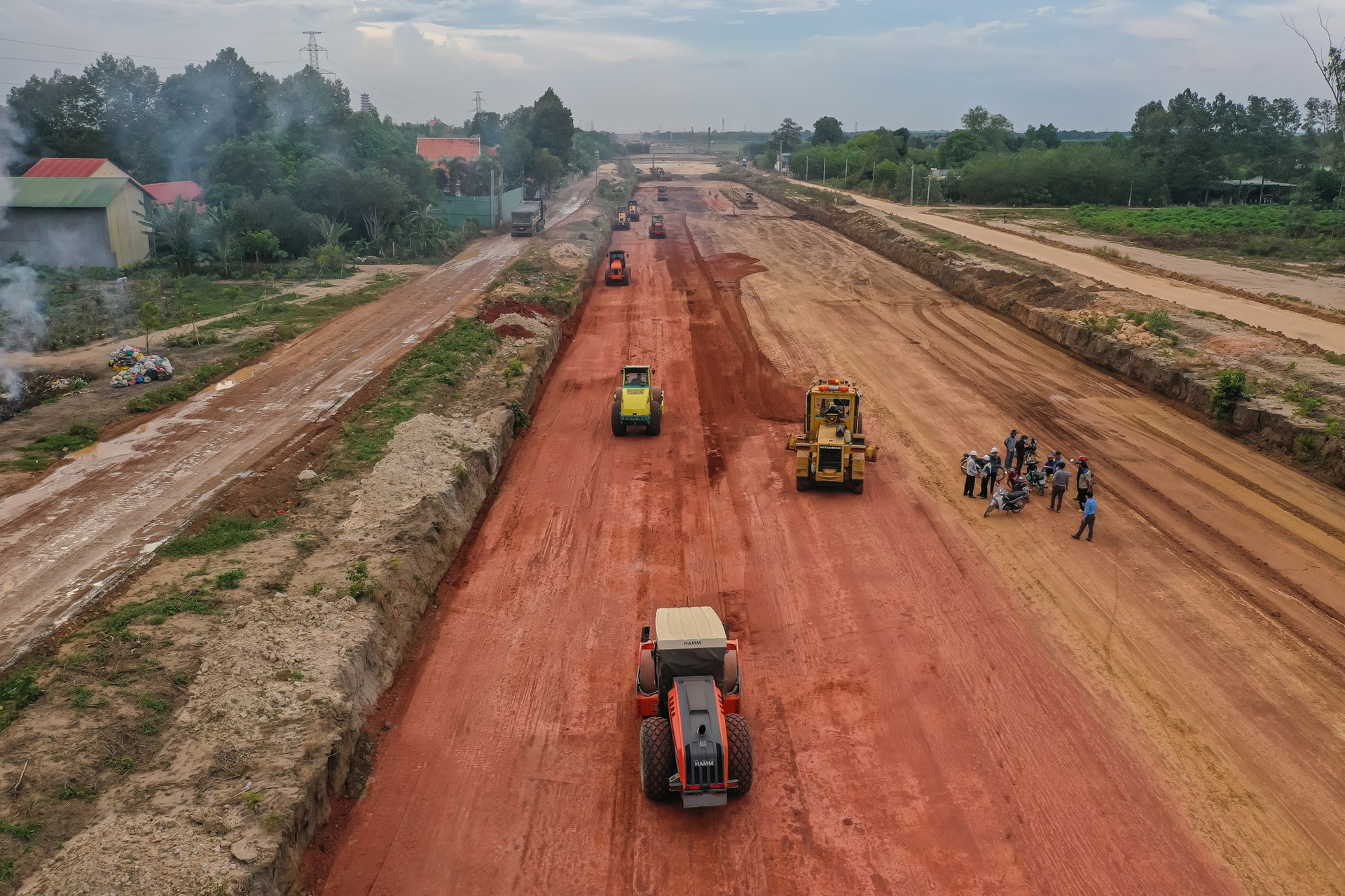 Hiện trạng tiến độ các tuyến đường kết nối sân bay Long Thành - 3 Hiện trạng tiến độ các tuyến đường kết nối sân bay Long Thành - 3