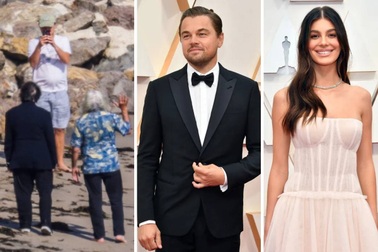 Xôn xao cảnh Leonardo DiCaprio đưa cha đẻ đi gặp "cha dượng" của bạn gái