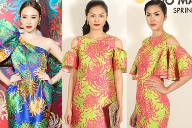 Hà Tăng và Hạ Vi đụng váy lọt top sao đẹp