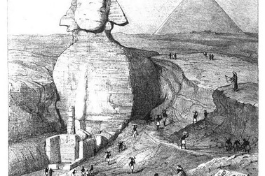 Có một cảnh cửa bí ẩn trong tượng Nhân sư của Ai Cập?