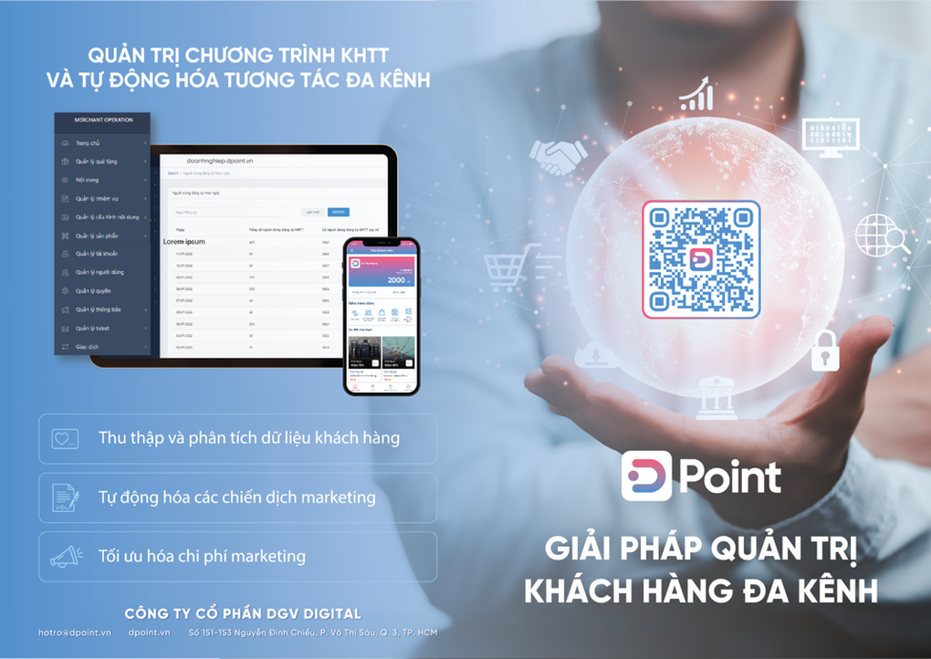 DPoint ứng dụng công nghệ vào chăm sóc khách hàng của doanh nghiệp Việt - 3 DPoint ứng dụng công nghệ vào chăm sóc khách hàng của doanh nghiệp Việt - 3