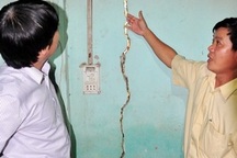 Tiền hỗ trợ công trình hư hỏng do động đất đã về tới Quảng Nam 