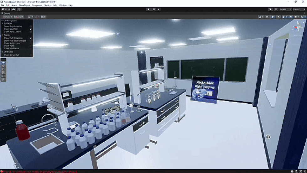 Dốc hết học bổng, 2 học sinh xây cả phòng thí nghiệm nằm trong kính VR cũ - 3