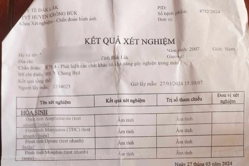 Vụ buộc thôi học 2 học sinh âm tính với ma túy: Thu hồi quyết định kỷ luật - 2 Vụ buộc thôi học 2 học sinh âm tính với ma túy: Thu hồi quyết định kỷ luật - 2