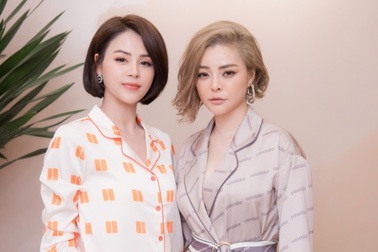 Diễn viên Thu Trang, Dương Thùy Linh "đọ sắc" cùng NTK Thu Yến