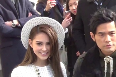 Vợ chồng Châu Kiệt Luân đẹp đôi trên thảm đỏ