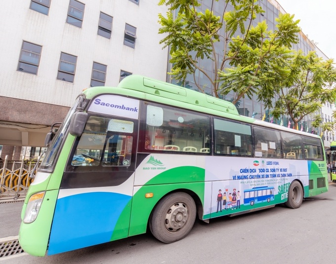 Những chuyến xe bus mang thông điệp của chiến dịch