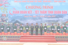 Xuân đoàn kết - Tết thắm tình quân dân