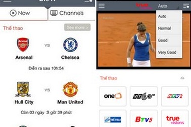 Theo dõi Cúp tứ hùng trên FPT Play phiên bản mới 2.0