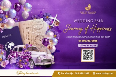 Wedding Fair Journey of Happiness - Triển lãm xu hướng cưới 2025