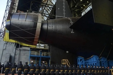 Nga hạ thủy tàu ngầm có khả năng mang tên lửa đạn đạo