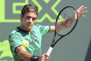 Miami Open: Federer loại Del Potro, Wawrinka thắng nhanh