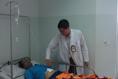 Cứu sống kịp thời bệnh nhân bị vỡ u gan