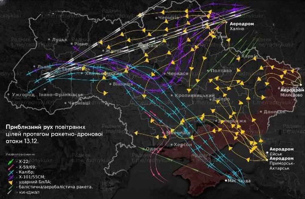 4 tên lửa siêu vượt âm Kinzhal Nga xuyên thủng phòng không Ukraine - 2