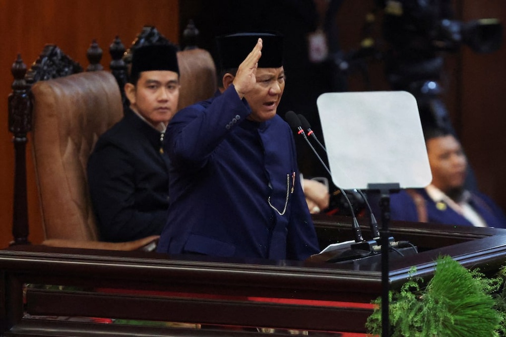 Tân tổng thống Indonesia tuyên thệ nhậm chức, hứa chống tham nhũng - 1 Tân tổng thống Indonesia tuyên thệ nhậm chức, hứa chống tham nhũng - 1