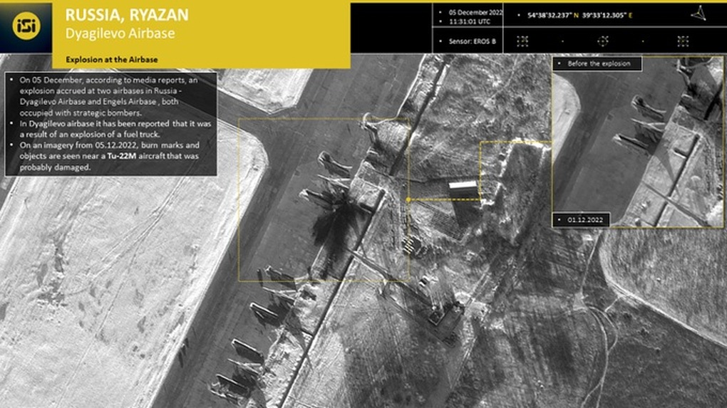 Nghi vấn Ukraine sử dụng UAV đặc biệt để tập kích căn cứ không quân Nga - 2 Nghi vấn Ukraine sử dụng UAV đặc biệt để tập kích căn cứ không quân Nga - 2