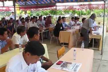 Video: Chánh văn phòng Quỹ Khuyến học Việt Nam phát biểu tại lễ khánh thành.