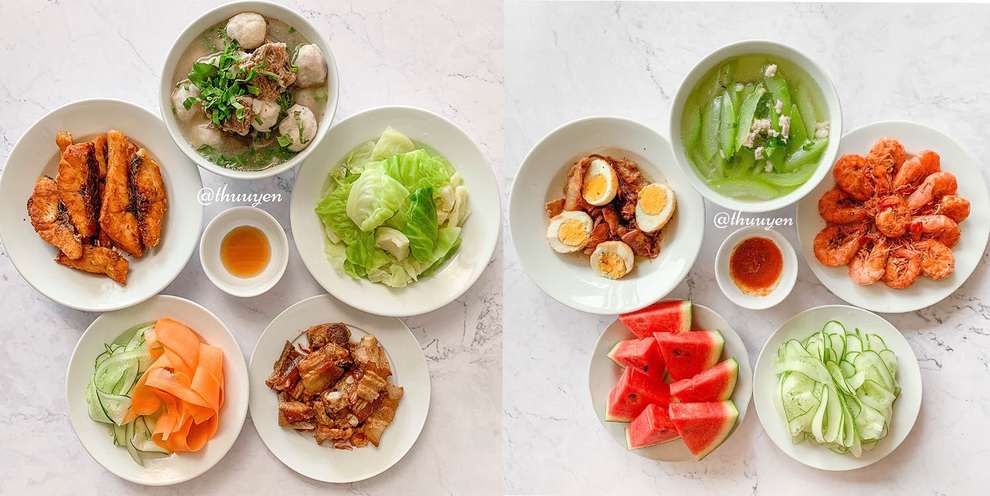 Cô nàng 9x chia sẻ loạt mâm cơm đủ màu sắc chỉ với 100.000 đồng - 6 Cô nàng 9x chia sẻ loạt mâm cơm đủ màu sắc chỉ với 100.000 đồng - 6