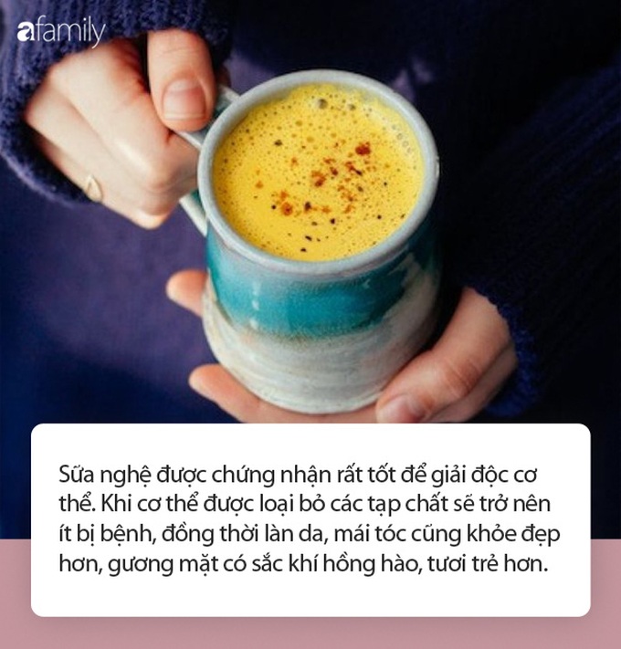 Mỗi sáng mùa đông chỉ cần chăm chỉ uống một ly sữa nghệ, cơ thể bạn sẽ nhận được những lợi ích siêu tuyệt vời - Ảnh 3. Mỗi sáng mùa đông chỉ cần chăm chỉ uống một ly sữa nghệ, cơ thể bạn sẽ nhận được những lợi ích siêu tuyệt vời - Ảnh 3.