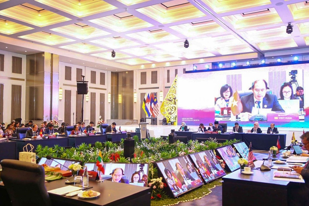 Khai mạc hội nghị Cộng đồng Văn hóa - Xã hội ASEAN lần thứ 30 - 1 Khai mạc hội nghị Cộng đồng Văn hóa - Xã hội ASEAN lần thứ 30 - 1