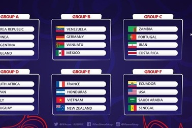 Người hâm mộ Việt Nam được xem truyền hình trực tiếp giải U20 thế giới