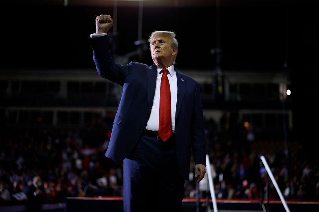 Ông Trump giành chiến thắng ở New Hampshire - 1 Ông Trump giành chiến thắng ở New Hampshire - 1