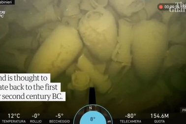 Phát hiện kho báu của người La Mã cổ đại dưới biển