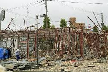 Nổ lớn "san bằng" một nhà hàng khiến ít nhất 1 người thiệt mạng