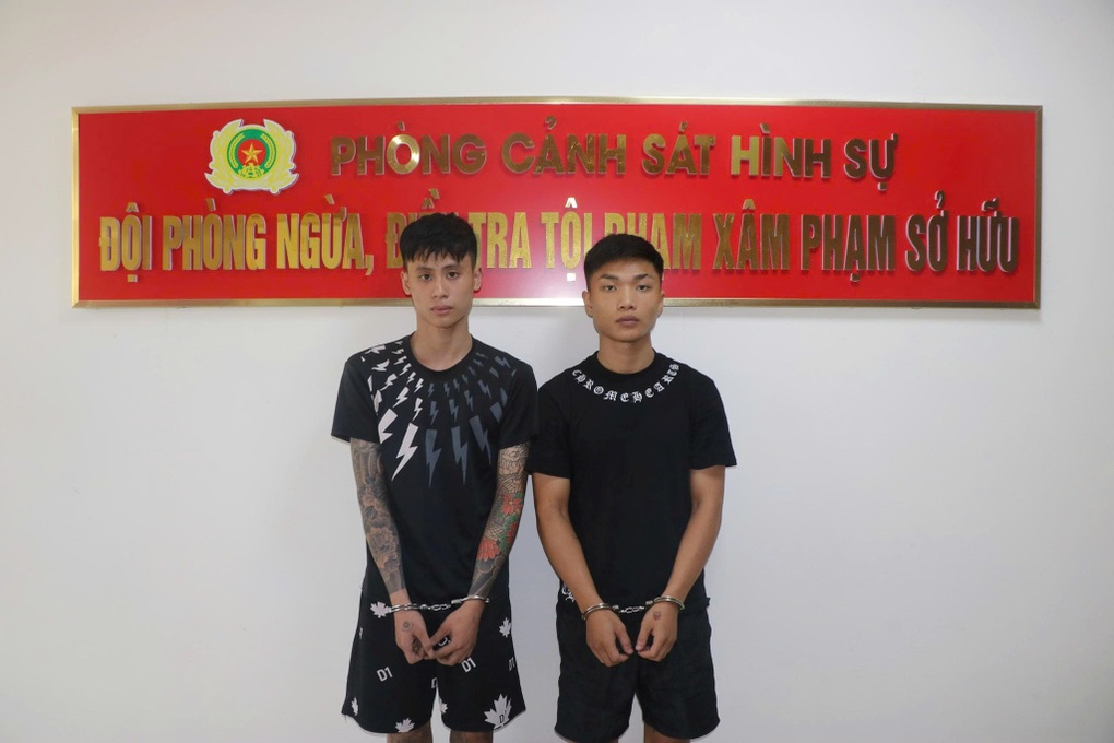 Hai thanh niên khai gây 7 vụ cướp giật trong 10 ngày ở Hải Phòng - 1 Hai thanh niên khai gây 7 vụ cướp giật trong 10 ngày ở Hải Phòng - 1