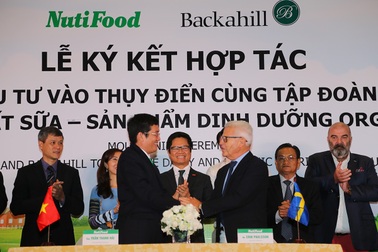 NutiFood bắt tay với tỷ phú thế giới, đưa sữa organic thương hiệu Việt "phủ sóng" Châu Âu