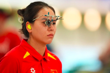 Trịnh Thu Vinh và Phạm Quang Huy giành HCV tại cúp bắn súng châu Á 2025