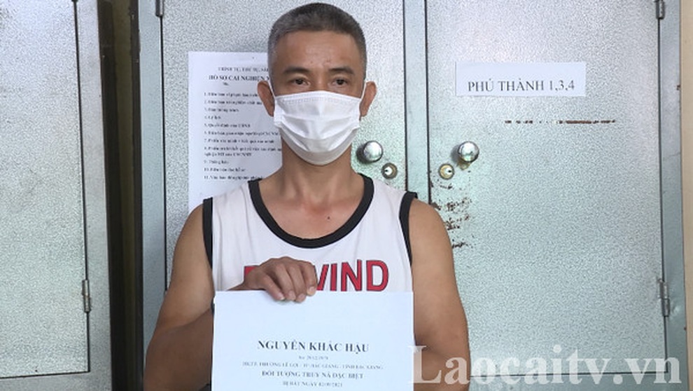 Lào Cai: Bắt giữ đối tượng bị truy nã đặc biệt vì sản xuất ma túy - 1 Lào Cai: Bắt giữ đối tượng bị truy nã đặc biệt vì sản xuất ma túy - 1