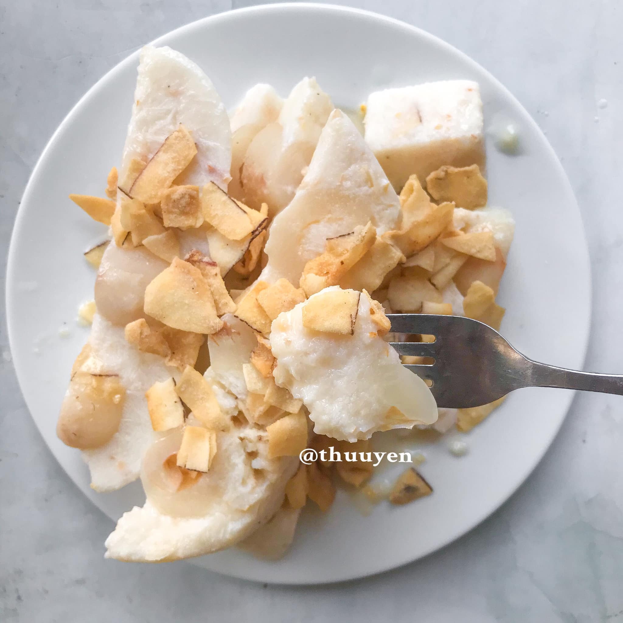 Làm kem vải thiều cốt dừa cực đơn giản - 2