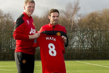 Juan Mata tiếp quản chiếc áo số 8 tại MU