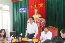 Thứ trưởng Bộ Nội vụ: Phải xử lý trách nhiệm của UBND huyện Kỳ Anh