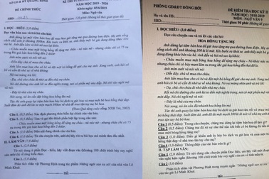 Quảng Bình tổ chức thi lại môn Văn sau sự cố trùng đề và giám thị ký nhầm trên giấy thi