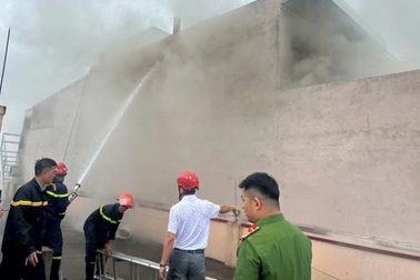 Cháy quán karaoke ở Hải Phòng, một người tử vong