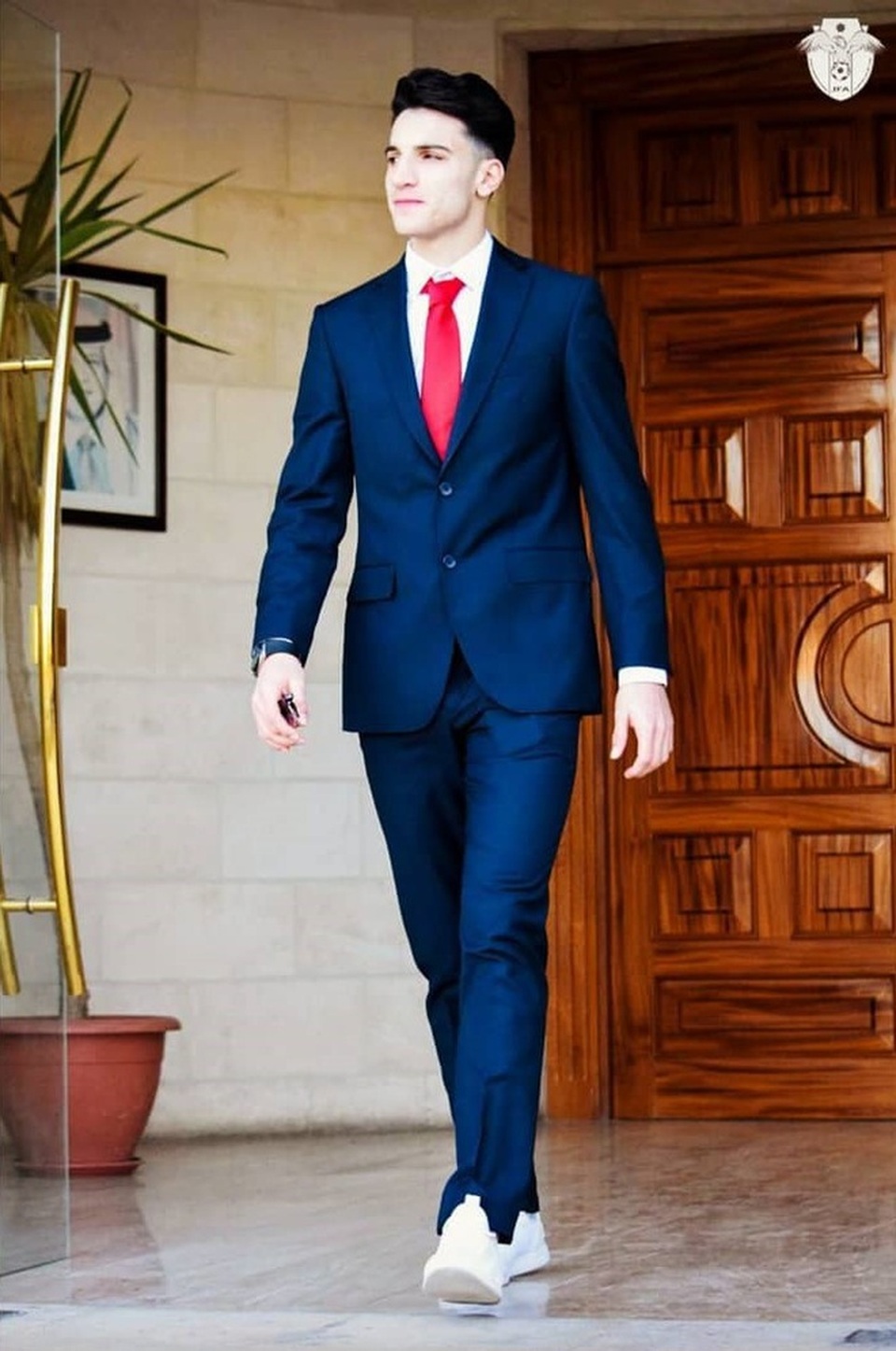 Cầu thủ U23 Jordan được dân mạng chú ý vì gương mặt điển trai - 3 Cầu thủ U23 Jordan được dân mạng chú ý vì gương mặt điển trai - 3