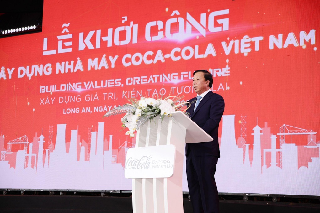 Coca-Cola khởi công xây dựng nhà máy mới tại Long An - 4 Coca-Cola khởi công xây dựng nhà máy mới tại Long An - 4