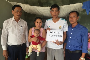 Bạn đọc Dân trí tiếp tục giúp đỡ bé gái 5 tháng tuổi bị ung thư máu