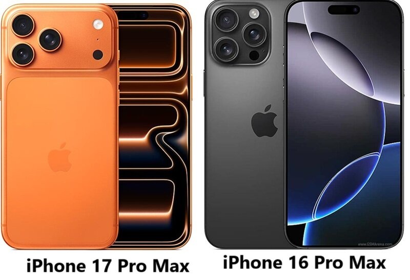 So sánh iPhone 17 Pro Max và iPhone 16 Pro Max: Bản "tiến hóa" với nhiều gen trội!